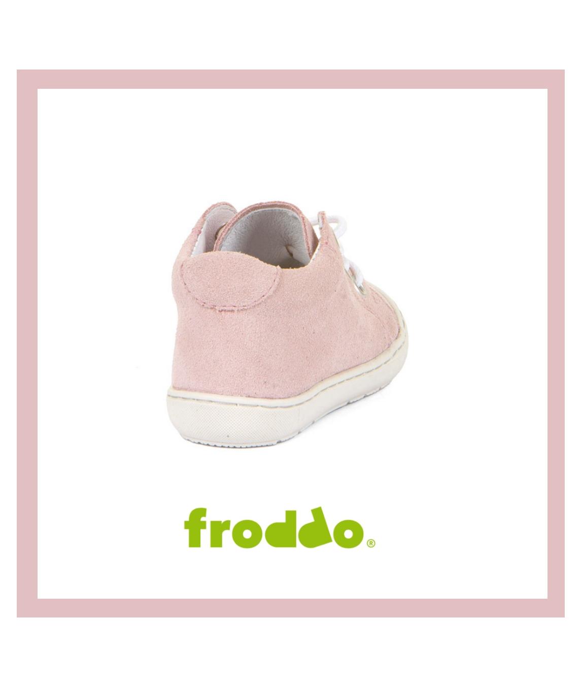 FRODDO CIPELE - OLLIE LACES / WHITE / PINK-2